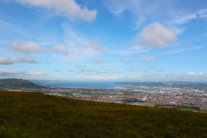 View from the summit of the Black Mountain, Belfast (c) Aptalops